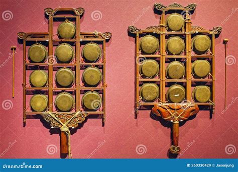 Yunluo Traditional Music Instrument of China Stock Image - Image of ...