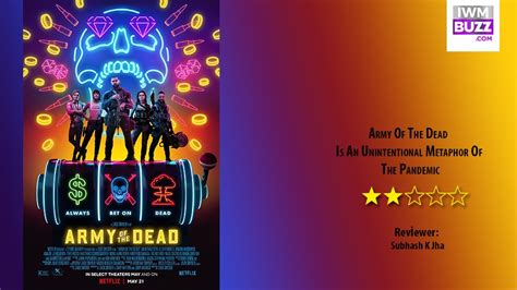 Review Of Army Of The Dead: Is An Unintentional Metaphor Of The Pandemic | IWMBuzz