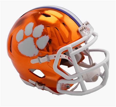 Transparent Clemson Helmet Png - Clemson Tigers Helmet , Free ...