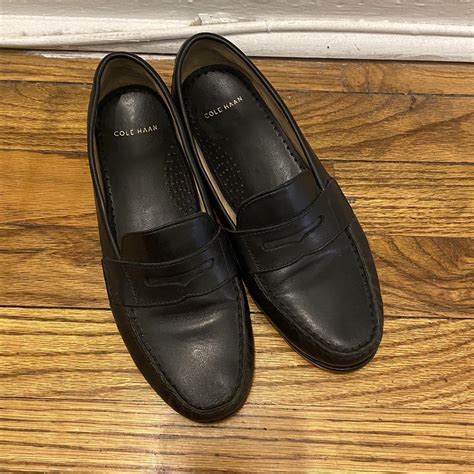 black cole haan loafers size 5.5 | I love these!... - Depop