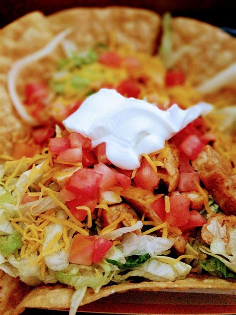 taco bell chicken fiesta taco salad