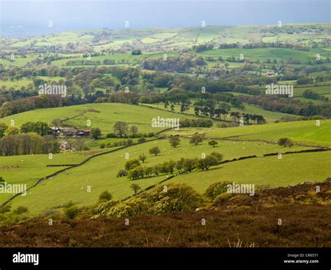 The Dane Valley in the Staffordshire Moorlands, Peak District Stock Photo - Alamy