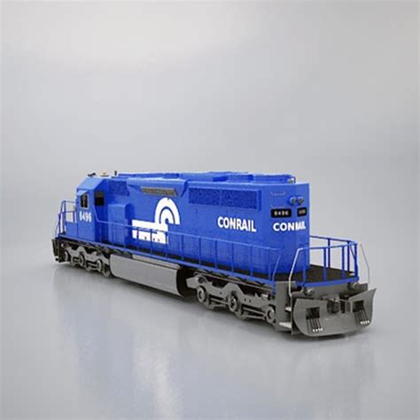 3d sd40 conrail model