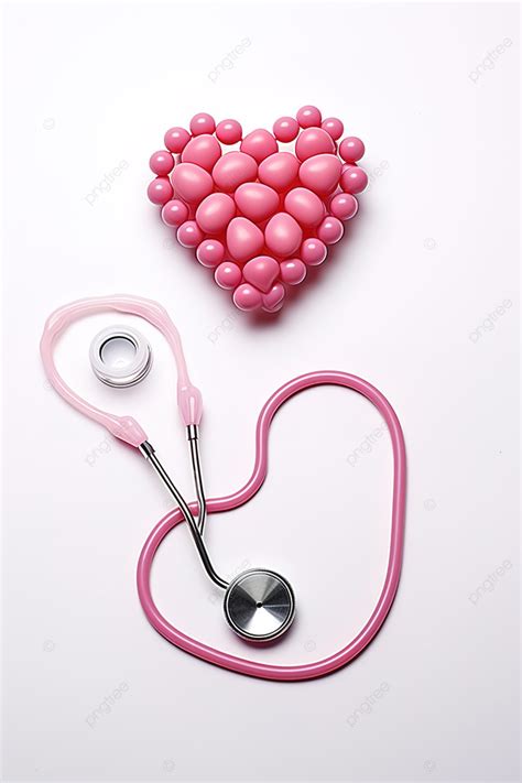 Stethoscope With A Heart Background Wallpaper Image For Free Download ...