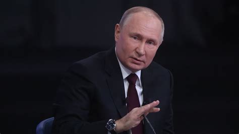 Putin vows in annual press conference that Ukraine war will continue : NPR