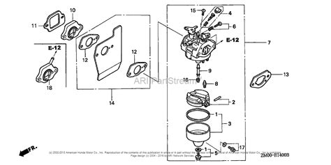 Honda Engines GCV160 N7A1 ENGINE, JPN, VIN# GJAE-1000001 TO GJAE-9999999 Parts Diagram for ...