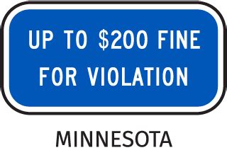 Minnesota ADA Compliant Handicap Parking Signs | Fast Shipping
