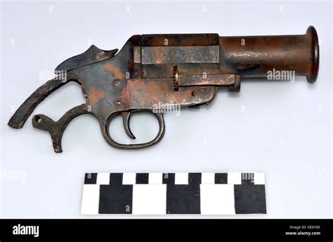 World War I German Naval Flare Gun Stock Photo - Alamy