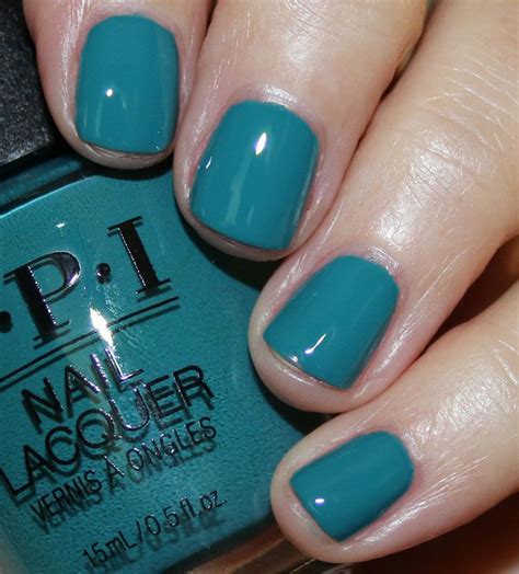 OPI Grease Collection Summer 2018 | Teal nails, Makeup nails, How to do nails