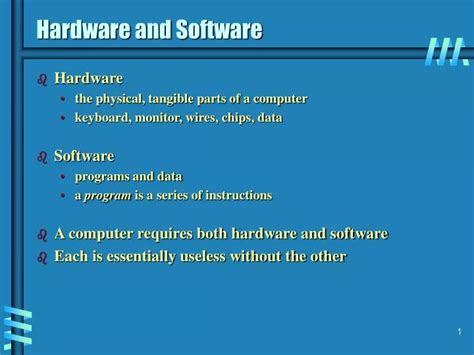 PPT - Hardware and Software PowerPoint Presentation, free download - ID ...