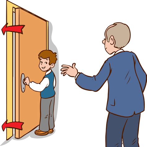 Shut The Door Clipart