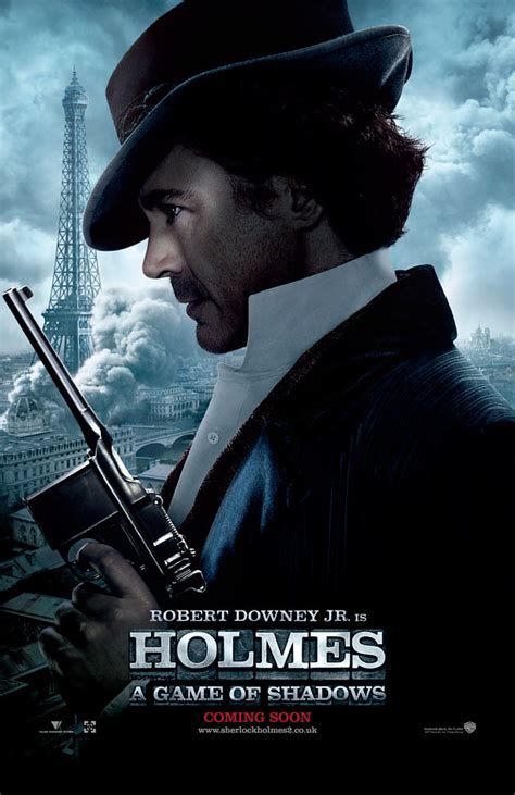 Robert Downey, Jr. is Sherlock Holmes | Promotional poster f… | Flickr