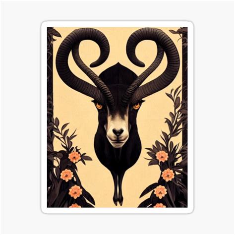 "Pyrenean ibex 2000" Sticker for Sale by alice9 | Redbubble