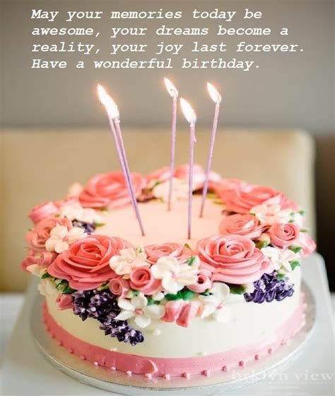 Beautiful Birthday Cake Wishes Images | Best Wishes | Beautiful birthday cakes, Pretty birthday ...