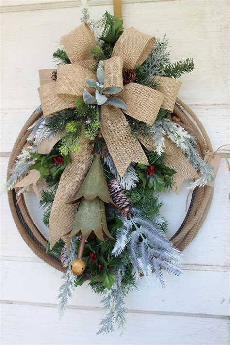 GypsyFarmGirl: New Rustic Rope Christmas Wreaths