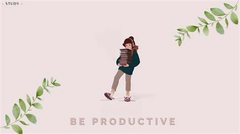 Desktop Productivity Wallpaper! Get Studying! : r/LofiGirl