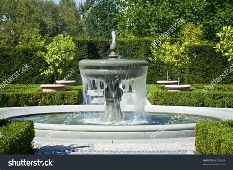 The Fountain In The Garden In The Style Of Renaissance. Stock Photo 88313692 : Shutterstock