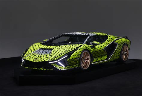 Life Size Lego Technic Lamborghini Sian Fkp 37 16 The Brothers | Images ...