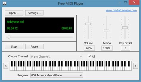 Free Midi Player - Download