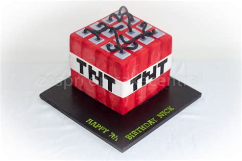 Minecraft Tnt Cake - CakeCentral.com