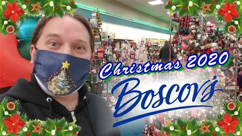 CHRISTMAS AT BOSCOV'S 2020!!! - Butler, PA - YouTube