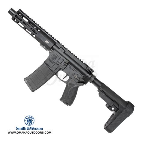 Smith and Wesson M&P 15 30 RD 5.56 7.5" Pistol SBA3 Brace - Omaha Outdoors