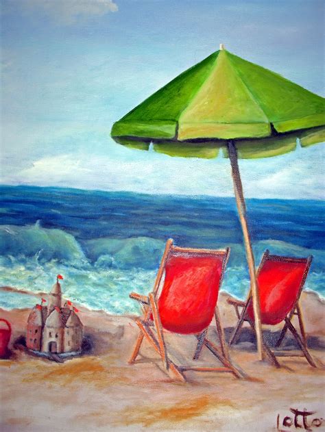 beach by Lucille Otto*beautiful painting Amazing Art Painting, Beautiful Paintings, Original Oil ...