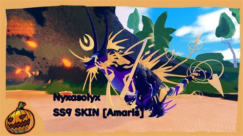 Roblox creatures of sonaria Skin idea #3 Nyxasolyx [SS9 Amaris def] - YouTube