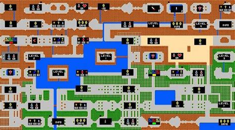 Zelda Nes Map Printable