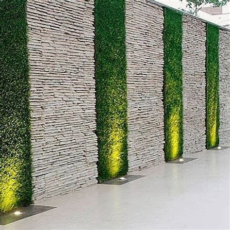 Garden Inspiration | Stone walls garden, Garden lighting design ...