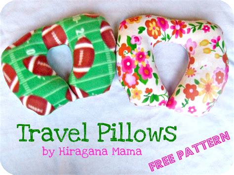 Travel Pillows for Children | Hiragana Mama