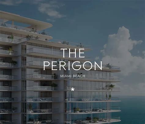 THE PERIGON, Miami Beach