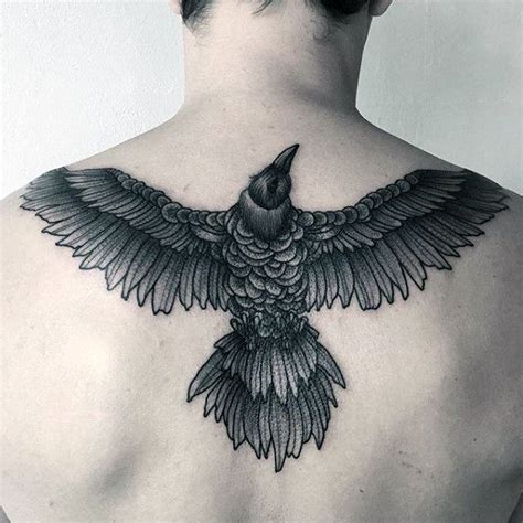 111 Raven Tattoo Designs for Men [2024 Inspiration Guide] | Raven tattoo, Crow tattoo, Mens ...