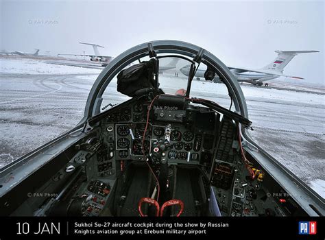 Sukhoi Su-27 aircraft cockpit during the show by Russian K… | Flickr