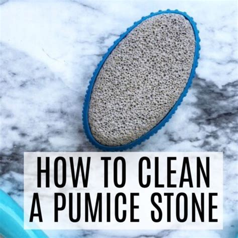 How To Clean A Pumice Stone Using 2 Ingredients - Frugally Blonde