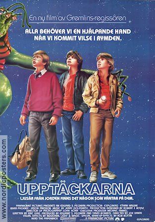 EXPLORERS Movie poster 1985 original NordicPosters