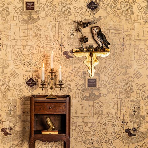 MinaLima Marauder’s Map wallpaper — Harry Potter Fan Zone