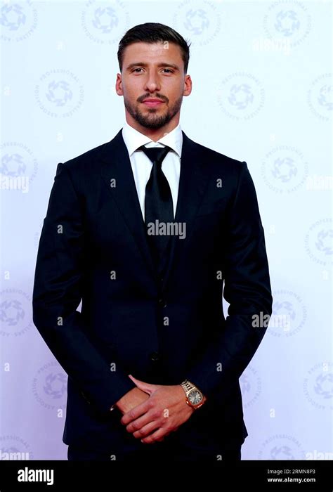 Ruben Dias arrives for the 2023 PFA Awards at The Lowry, Manchester. Picture date: Tuesday ...