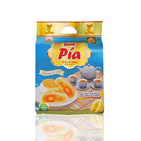 Happy Elephant Premium Durian Pia Cake with Salted Egg Yolks or ...