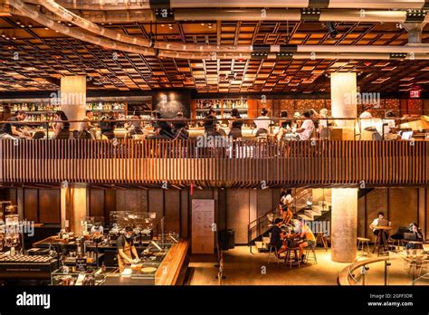 Starbucks Reserve New York Roastery Stock Photo - Alamy