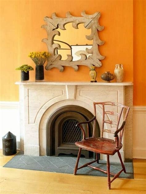 Paint walls – paint ideas for orange wall design | Interior Design Ideas | AVSO.ORG