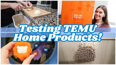 TESTING TEMU PRODUCTS PART 2 | TEMU CLEANING, ORGANIZING, + KITCHEN ...