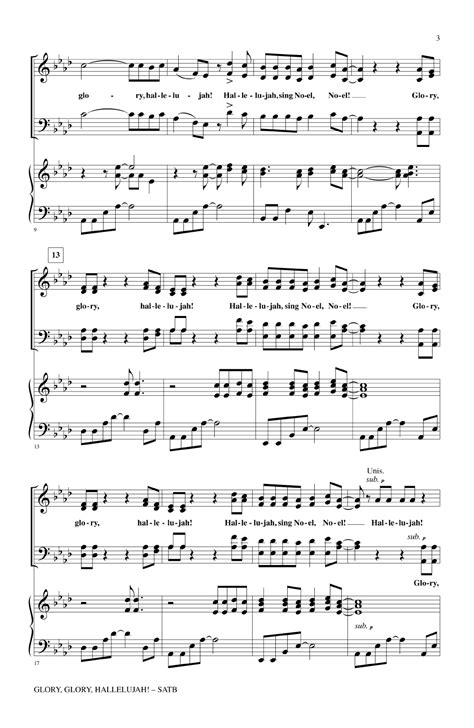 Glory, Glory, Hallelujah! (SATB ) by Rick Ba | J.W. Pepper Sheet Music