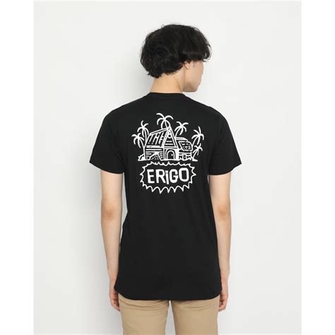 Erigo T-Shirt Erigo Resort Black | Shopee Indonesia