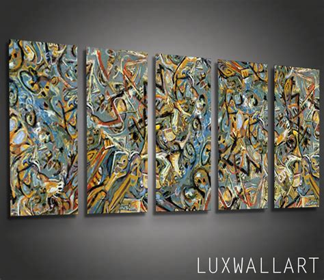 Pollock 7 Modern Metal Wall Art Sculpture for Interior and Exterior - Etsy