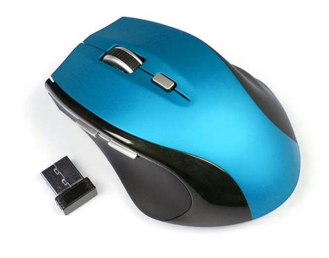 WM702 Wireless Optical Mouse - Blue