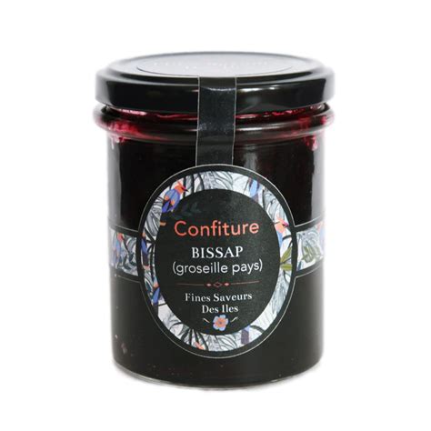 Bissap jam (local currant) - 250g - Kipeps Shop