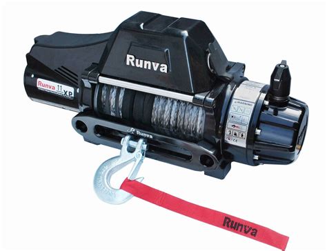 Runva 11XP TF PREMIUM 12V with Synthetic Rope - full IP67 protection