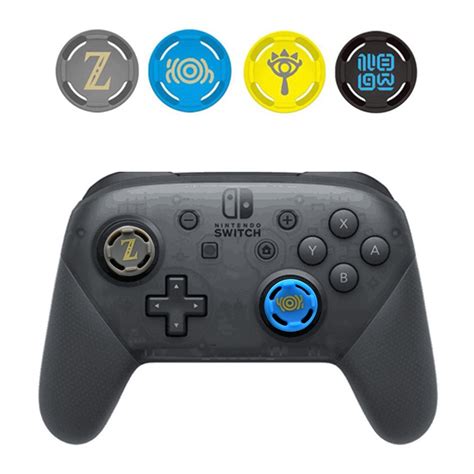 Silicone Thumb Stick Grip Cover Cap for Nintendo Switch pro, Analog ...