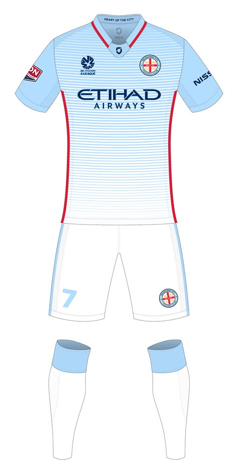 Melbourne City FC Home — Third Sports Design by Dean Robinson